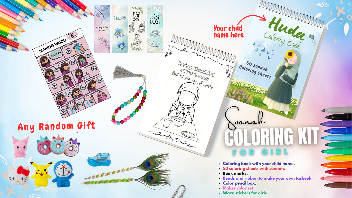 Sunnah Coloring Kit (7 in 1)