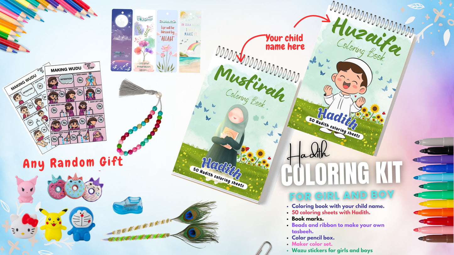 Hadith Coloring Kit (7 in 1)